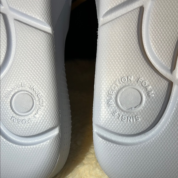 Jordan POST SLIDE White Sandals Contoured Comfort Slip-On NIB Size 8 main image 5